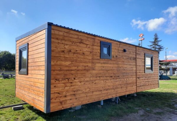 Conteneur habitable en bois, mobile, 26m2 - immagine 6