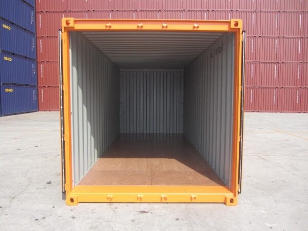 Container 20 Pieds Orange 1er voyage (Neuf) - immagine 8