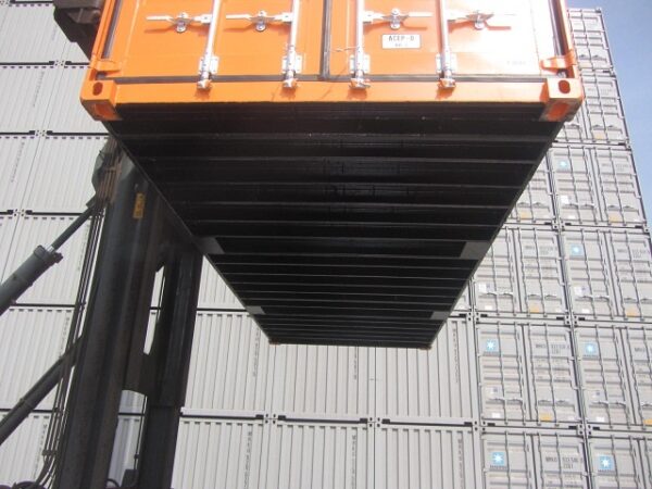 Container 20 Pieds Orange 1er voyage (Neuf) - immagine 3